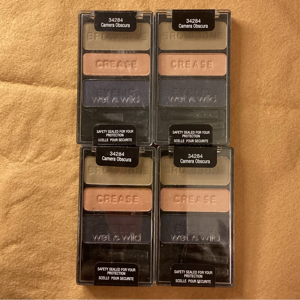 NWT Wet N Wild eyeshadow reseller lot of 4